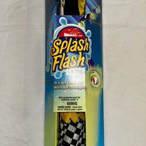 Splash Flash by Totes Kids Umbrella w Flashlight Glow in Dark NEW-I026